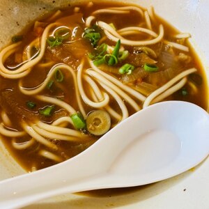 余ったカレーでカレーうどん